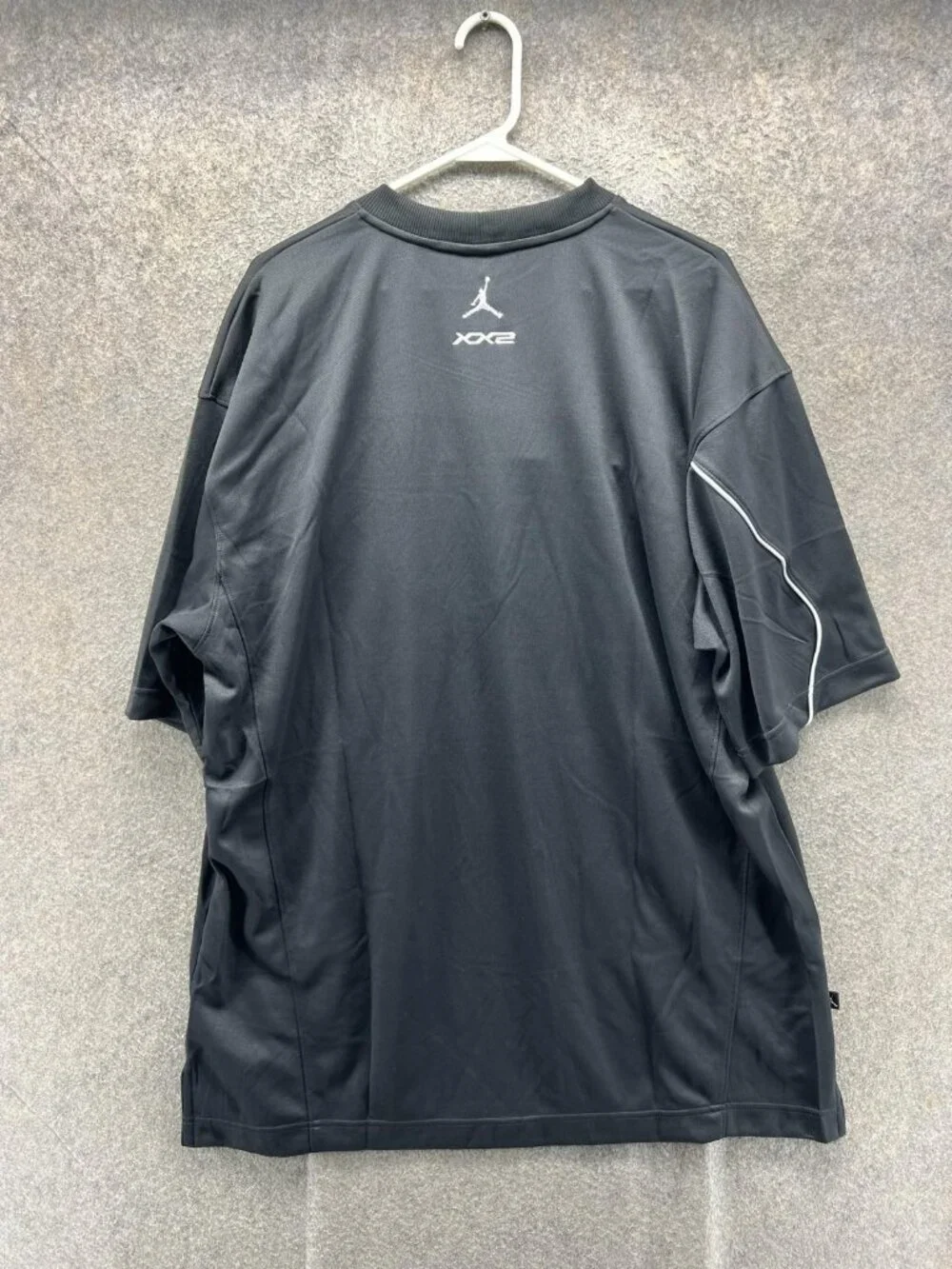 Vintage Jordan Jumpman Shirt Mens XL Black Basketball Performance Top 90s Y2K